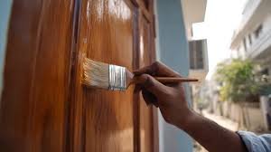 Wooden Door Enamel Finish